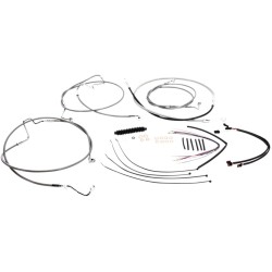Set cabluri de control ghidon XR stil OE ABS oțel inoxidabil MAGNUM SHIELDING 589481 Set cabluri de control ghidon XR stil OE ABS oțel inoxidabil MAGNUM SHIELDING 589481