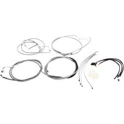 Set cabluri de control ghidon XR stil OE ABS oțel inoxidabil MAGNUM SHIELDING 589842