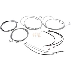 Set cabluri pentru ghidon XR stil OE ABS oțel inoxidabil MAGNUM SHIELDING 589872 Set cabluri pentru ghidon XR stil OE ABS oțel inoxidabil MAGNUM SHIELDING 589872