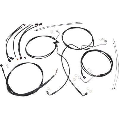 Set cabluri negre pentru control XR MAGNUM SHIELDING 486411