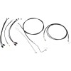 Set cabluri de control negru/crom XR MAGNUM SHIELDING 489421