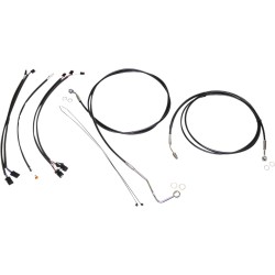 Set cabluri de control negru/crom XR MAGNUM SHIELDING 489421 Set cabluri de control negru/crom XR MAGNUM SHIELDING 489421