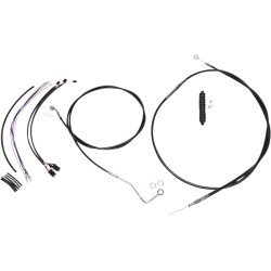 Set cabluri control XR negru/crom MAGNUM SHIELDING 489491