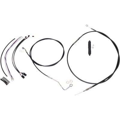 Set cabluri control XR negru/crom MAGNUM SHIELDING 489491