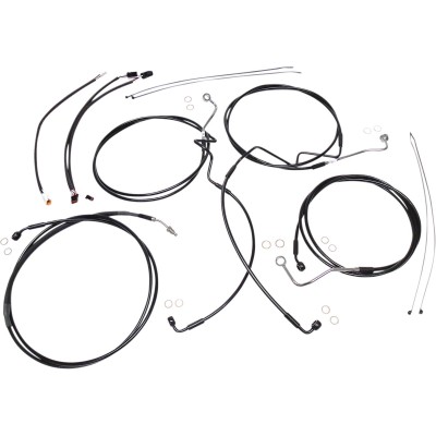 Set cabluri negre XR Control MAGNUM SHIELDING 486691