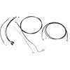 Set cabluri de control negru/crom XR MAGNUM SHIELDING 489932