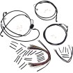 Set cabluri de control XR BLK MAGNUM SHIELDING 486021 thumb