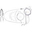 Set cabluri de control - Sterling Chromite II MAGNUM SHIELDING 3871213 Set cabluri de control - Sterling Chromite II MAGNUM SHIELDING 3871213 thumb