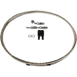 Set hidraulic pentru ambreiaj BYO din oțel inoxidabil, lustruit, natural MAGNUM SHIELDING 391235A Set hidraulic pentru ambreiaj BYO din oțel inoxidabil, lustruit, natural MAGNUM SHIELDING 391235A