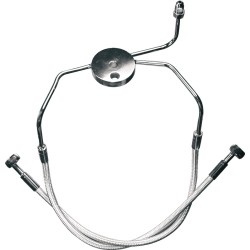 Furtun de frână designer clear jacket chrome nature MAGNUM SHIELDING 37002
