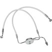Furtun de frână pentru discuri duble fără ABS DESIGNER STERLING CHROMITE II NATURE MAGNUM SHIELDING 37004 thumb