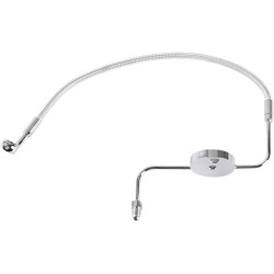 Linie de frână față inferioară cu înveliș transparent cromat MAGNUM SHIELDING 37006 Linie de frână față inferioară cu înveliș transparent cromat MAGNUM SHIELDING 37006