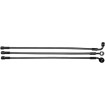 Furtun de frână superior dublu disc fără ABS design crom negru MAGNUM SHIELDING 47631 Furtun de frână superior dublu disc fără ABS design crom negru MAGNUM SHIELDING 47631 thumb