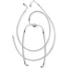 Furtun de frână față inferior disc dublu fără ABS design inoxidabil natură polisată MAGNUM SHIELDING 57004