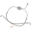 Furtun de frână față inferior disc dublu fără ABS design inoxidabil natură lustruită MAGNUM SHIELDING 57005 Furtun de frână față inferior disc dublu fără ABS design inoxidabil natură lustruită MAGNUM SHIELDING 57005 thumb