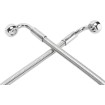 Furtun de frână față inferior disc dublu fără ABS design inoxidabil natură lustruită MAGNUM SHIELDING 57009 Furtun de frână față inferior disc dublu fără ABS design inoxidabil natură lustruită MAGNUM SHIELDING 57009 thumb