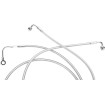 Furtun de frână față inferior disc dublu ABS design inoxidabil natural MAGNUM SHIELDING 57010 Furtun de frână față inferior disc dublu ABS design inoxidabil natural MAGNUM SHIELDING 57010 thumb