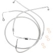 Furtun de frână față inferior disc dublu ABS design inoxidabil natural MAGNUM SHIELDING 57010 Furtun de frână față inferior disc dublu ABS design inoxidabil natural MAGNUM SHIELDING 57010 thumb