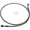 Furtun de frână disc unic E-Z ALIGN crom negru MAGNUM SHIELDING 46748SW thumb
