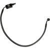 Linie de frână față inferioară cu înveliș transparent crom negru MAGNUM SHIELDING AS47004