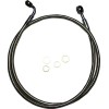 Furtun de frână pentru disc unic E-Z ALIGN crom negru MAGNUM SHIELDING 46838SW