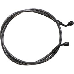 Furtun de frână pentru disc unic E-Z ALIGN crom negru MAGNUM SHIELDING 46842SW Furtun de frână pentru disc unic E-Z ALIGN crom negru MAGNUM SHIELDING 46842SW