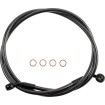 Furtun de frână disc unic E-Z ALIGN crom negru MAGNUM SHIELDING 46850SW thumb