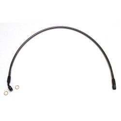 Furtun de frână față superior ABS design perlă neagră MAGNUM SHIELDING AS47125