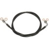 Furtun de frână E-Z ALIGN XR NON-ABS BLACK PEARL BLACK/BRAIDED 43