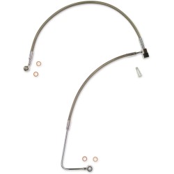 Set furtun de frână E-Z ALIGN XR ABS LOWERS împletitură cromată lustruită naturală/transparentă 20-1/4 Set furtun de frână E-Z ALIGN XR ABS LOWERS împletitură cromată lustruită naturală/transparentă 20-1/4