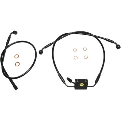 Furtun de frână DUAL ABS BLK SFT MAGNUM SHIELDING SBB1335-26
