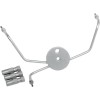 Colector dublu disc fără ABS BYO oțel inoxidabil crom MAGNUM SHIELDING 393003