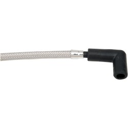Cablu de aprindere din plasă de oțel inoxidabil polisat MAGNUM SHIELDING 3040S Cablu de aprindere din plasă de oțel inoxidabil polisat MAGNUM SHIELDING 3040S