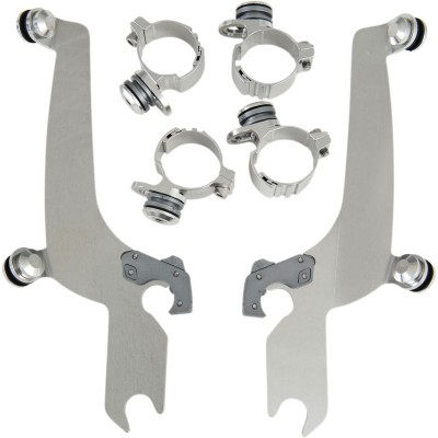 Set de montare TRIGGER-LOCK SPORTSHIELD-WINDSHIELD polisat MEMPHIS SHADES MEM8920 Set de montare TRIGGER-LOCK SPORTSHIELD-WINDSHIELD polisat MEMPHIS SHADES MEM8920