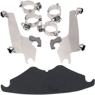 Set de montaj TRIGGER-LOCK SPORTSHIELD-WINDSHIELD polisat MEMPHIS SHADES MEM8927 Set de montaj TRIGGER-LOCK SPORTSHIELD-WINDSHIELD polisat MEMPHIS SHADES MEM8927