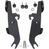 Set de montaj TRIGGER-LOCK BATWING-FAIRING negru MEMPHIS SHADES MEM8988