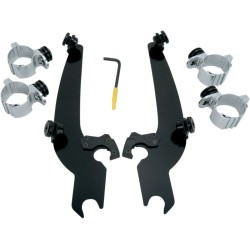 Set de montaj TRIGGER-LOCK SPORTSHIELD-WINDSHIELD negru MEMPHIS SHADES MEB8919 Set de montaj TRIGGER-LOCK SPORTSHIELD-WINDSHIELD negru MEMPHIS SHADES MEB8919