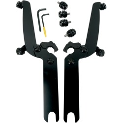 Set de montare TRIGGER-LOCK SPORTSHIELD-WINDSHIELD negru MEMPHIS SHADES MEB8922 Set de montare TRIGGER-LOCK SPORTSHIELD-WINDSHIELD negru MEMPHIS SHADES MEB8922
