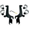 Set de montare TRIGGER-LOCK SPORTSHIELD-WINDSHIELD negru MEMPHIS SHADES MEB8929