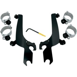 Set de montare TRIGGER-LOCK SPORTSHIELD-WINDSHIELD negru MEMPHIS SHADES MEB8929 Set de montare TRIGGER-LOCK SPORTSHIELD-WINDSHIELD negru MEMPHIS SHADES MEB8929