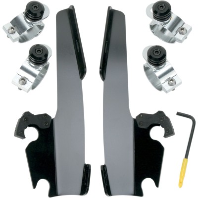 Set de montaj TRIGGER-LOCK MEMPHIS FATS/SLIM-WINDSHIELD negru MEMPHIS SHADES MEB8967 Set de montaj TRIGGER-LOCK MEMPHIS FATS/SLIM-WINDSHIELD negru MEMPHIS SHADES MEB8967