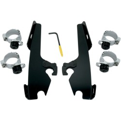 Set de montaj TRIGGER-LOCK MEMPHIS FATS/SLIM-WINDSHIELD negru MEMPHIS SHADES MEB8968 Set de montaj TRIGGER-LOCK MEMPHIS FATS/SLIM-WINDSHIELD negru MEMPHIS SHADES MEB8968