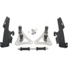 Set de montaj TRIGGER-LOCK MEMPHIS FATS/SLIM-WINDSHIELD negru MEMPHIS SHADES MEB8974