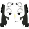 Set de montaj TRIGGER-LOCK MEMPHIS FATS/SLIM-WINDSHIELD negru MEMPHIS SHADES MEB8977
