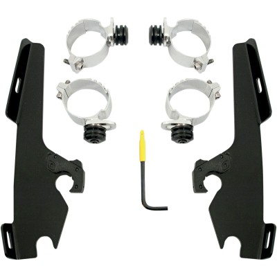 Set de montaj TRIGGER-LOCK MEMPHIS FATS/SLIM-WINDSHIELD negru MEMPHIS SHADES MEB8977 Set de montaj TRIGGER-LOCK MEMPHIS FATS/SLIM-WINDSHIELD negru MEMPHIS SHADES MEB8977