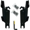 Set de montaj TRIGGER-LOCK BATWING-FAIRING negru MEMPHIS SHADES MEK1952