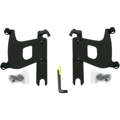 Set de montaj TRIGGER-LOCK BULLET-FAIRING negru MEMPHIS SHADES MEB1975 Set de montaj TRIGGER-LOCK BULLET-FAIRING negru MEMPHIS SHADES MEB1975