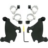 Set de montaj TRIGGER-LOCK GAUNTLET-FAIRING negru MEMPHIS SHADES MEB1981