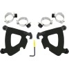Set de montaj TRIGGER-LOCK GAUNTLET-FAIRING negru MEMPHIS SHADES MEB1993