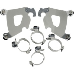 Set de montare TRIGGER-LOCK BULLET-FAIRING polisat MEMPHIS SHADES MEK1994 Set de montare TRIGGER-LOCK BULLET-FAIRING polisat MEMPHIS SHADES MEK1994